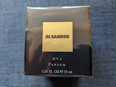 LUXUS JIL SANDER  No.4.   100 %  Reines Parfum 7,5 ml NEU  Absolute Rarität !