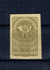 ANK.272 P II UNGEZÄHNT  Posthorn 1919