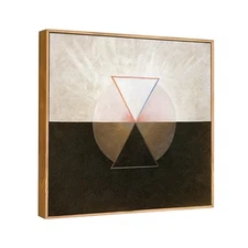 Framed Canvas Giclee Print Series#06 by Hilma Af Klint Wall Art Home Decor