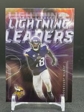2025 Topps Chrome Justin Jefferson Lightning Leaders SSP #LL-12 Vikings