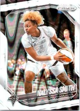 2025 Panini Prizm WNBA NALYSSA SMITH #119 White Seismic Las Vegas Aces NM