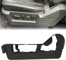 Front Driver Seat Trim Cover Panel Fit for 2009 -2014 Ford F-150 Seat Switch
