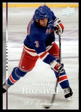 2007-08 Upper Deck UD Exclusives Michal Rozsival 050/100 New York Rangers #368