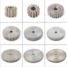 1 Mod 12T-150T Spur Gear 45 Steel Motor Pinion Gear Thickness 10mm 1pc