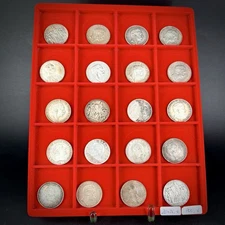 Konvolut Silbermünzen Deutsches Kaiserreich 20x3Mark 1908-1918 ~300g Feinsilber