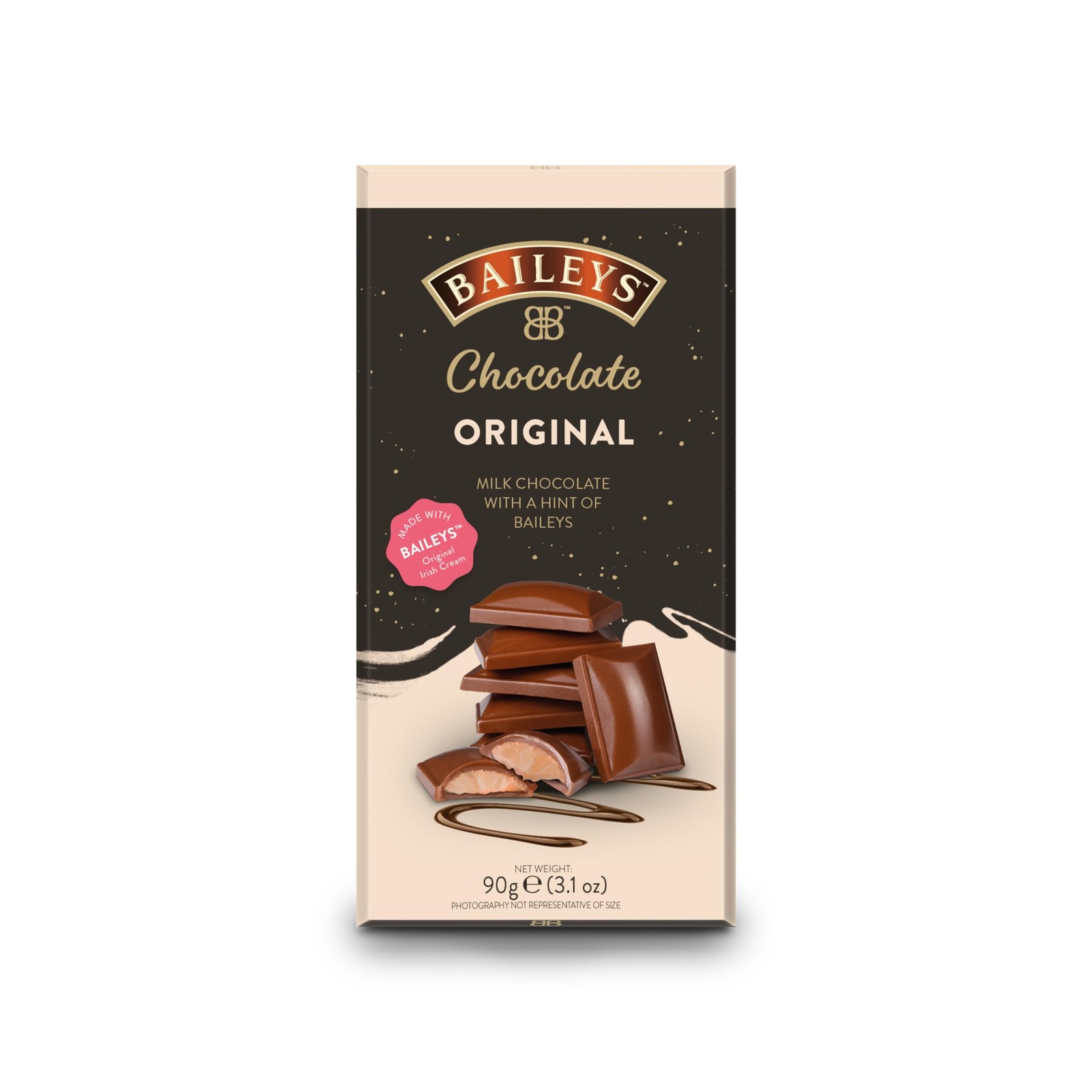 Baileys Original Milk Chocolate Bar 90g - Image 3