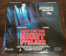 Laserdisc Hunt For The Night Stalker Richard Ramirez Serial Murder LA 1985 W31