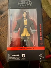 STAR WARS Black Series JEDI MASTER SOL 6  Figure Unopened