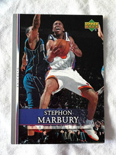 Stephon Marbury 1996-97 Upper Deck RC Rookie Basketball Card Knicks