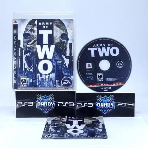 Army of Two PS3 CIB W/ Manual - PlayStation 3