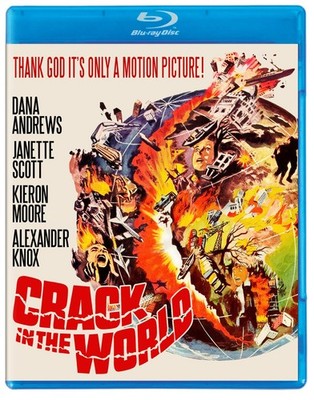 Crack in the World (Blu-ray) Dana Andrews Janette Scott Kieron Moore