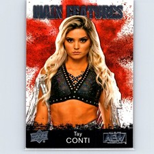 2021 Upper Deck AEW Tay Conti #MF-18 Main Features