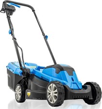 Hyundai 1300W Electric Lawn Mower – 33cm Lightweight Corded Lawnmower, 30L Grass
