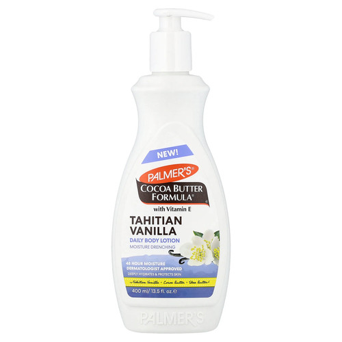 Cocoa Butter Formula® with Vitamin E, Daily Body Lotion, Tahitian Vanilla, 13.5