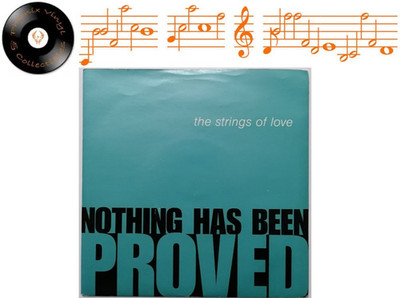 The Strings Of Love Nothing Has Been Proved 7  Single A1U B1U Pressing - NM
