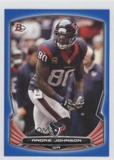 2014 Bowman Blue 64/99 Andre Johnson #34 HOF 9o3