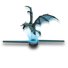 Missyou 3DHologramFan MS50D2 19.7 Inch, LED Holographic Projector with WiFi B...