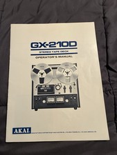 VINTAGE Akai GX-210D Operator s Manual