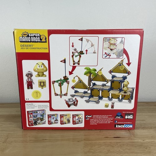 K'nex Desert Building Set Super Mario Bros 2 NEW Open Box Limited Edition 2013 - Picture 9 of 13