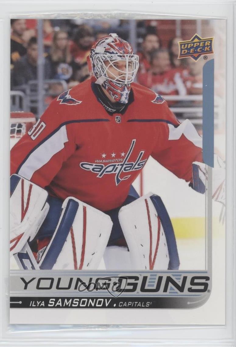 2018-19 Upper Deck Young Guns Jumbo Ilya Samsonov #463 Rookie RC