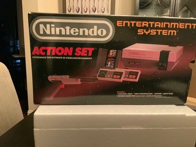 NES Nintendo Action Set Box And Inserts Only