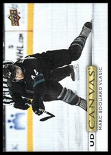 Marc-Edouard Vlasic 2019-20 Upper Deck #C75 UD Canvas San Jose Sharks