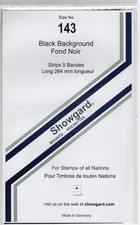 5 Showgard Strip Mounts 264 x 143 Black FREE U.S.Shipping w/$60 Order(Mix/Match)