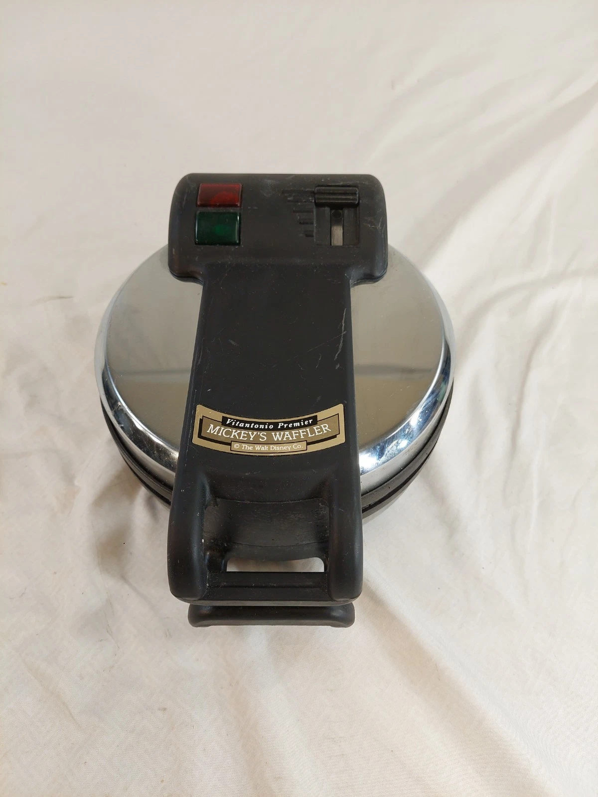 Vintage Vitantonio Mickey Mouse Waffle Iron Mickey’s Waffler 950 1950 Tested