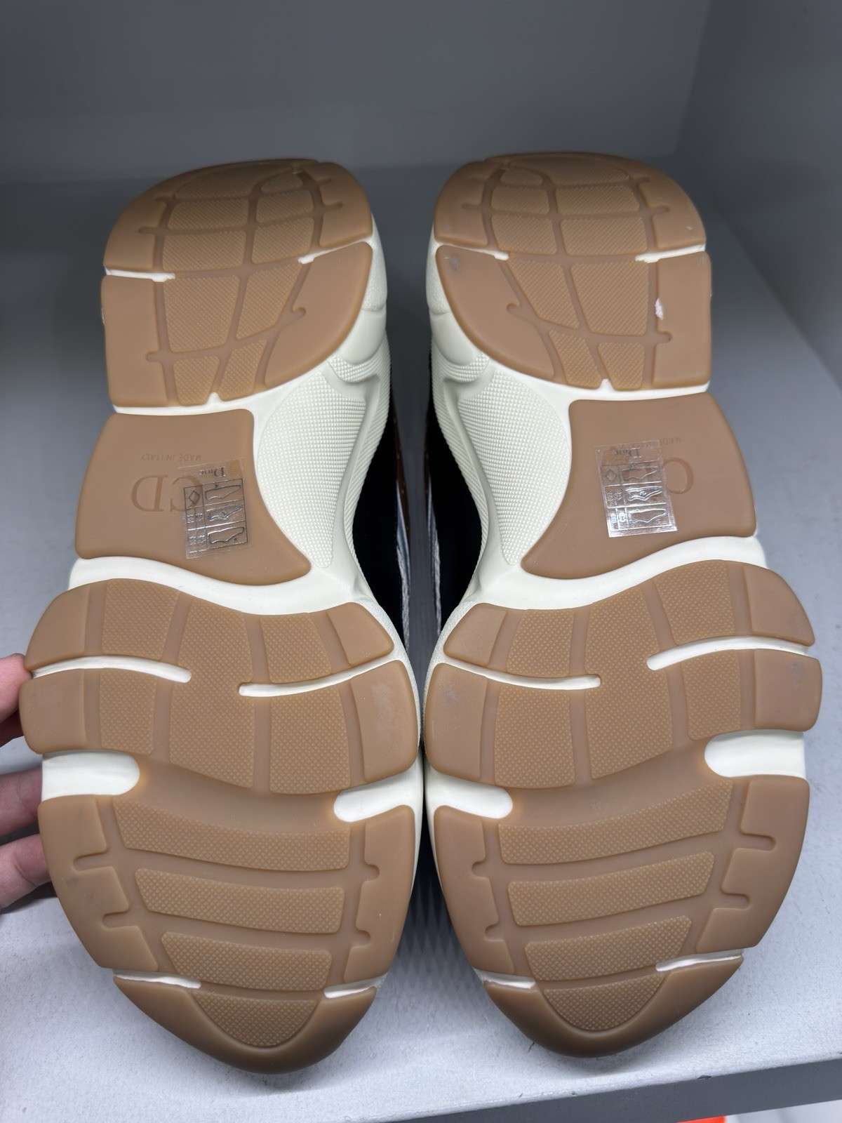 Dior B22 Sneakers Brown Multicolor Size 9 NEW image 7