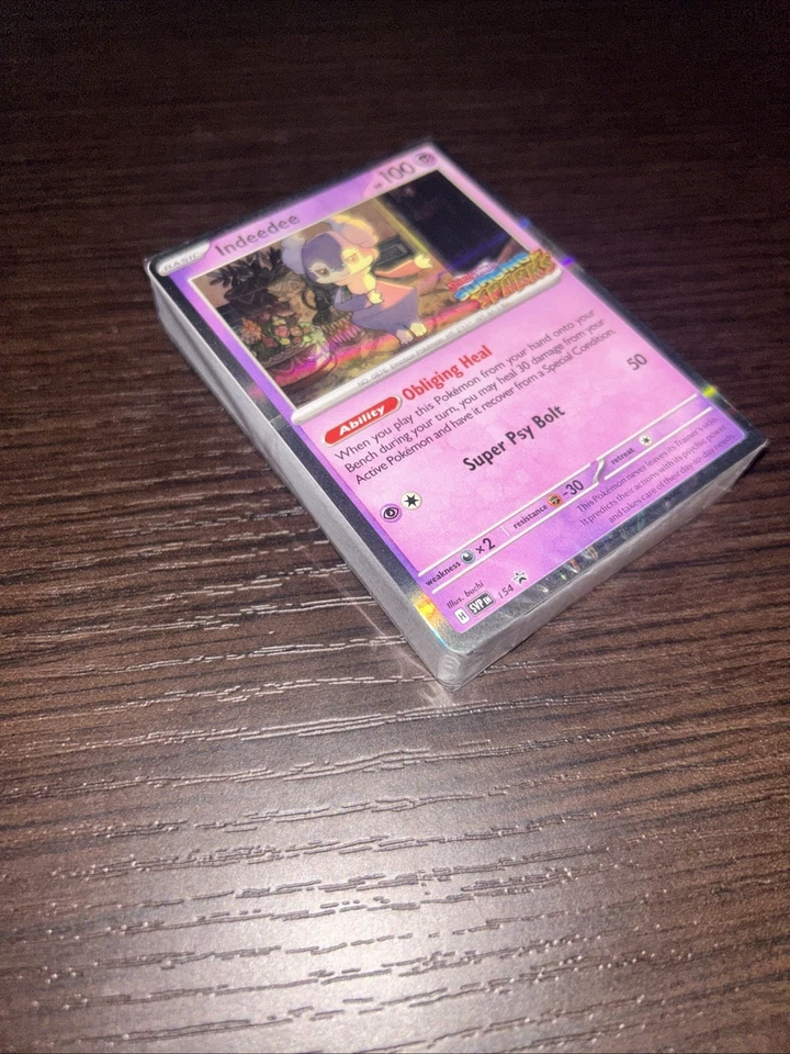 Indeedee 154 Sv: Scarlet & Violet Promo Cards Holo *SEALED* - Image 2 of 3