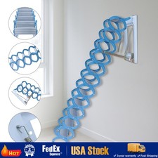 12 Steps Loft Wall Folding Pulldown Attic Cei...