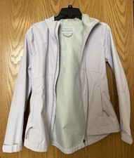 Avalanche Weather Shield Lightweight Waterproof Hooded Lilac Jacket - Women s S