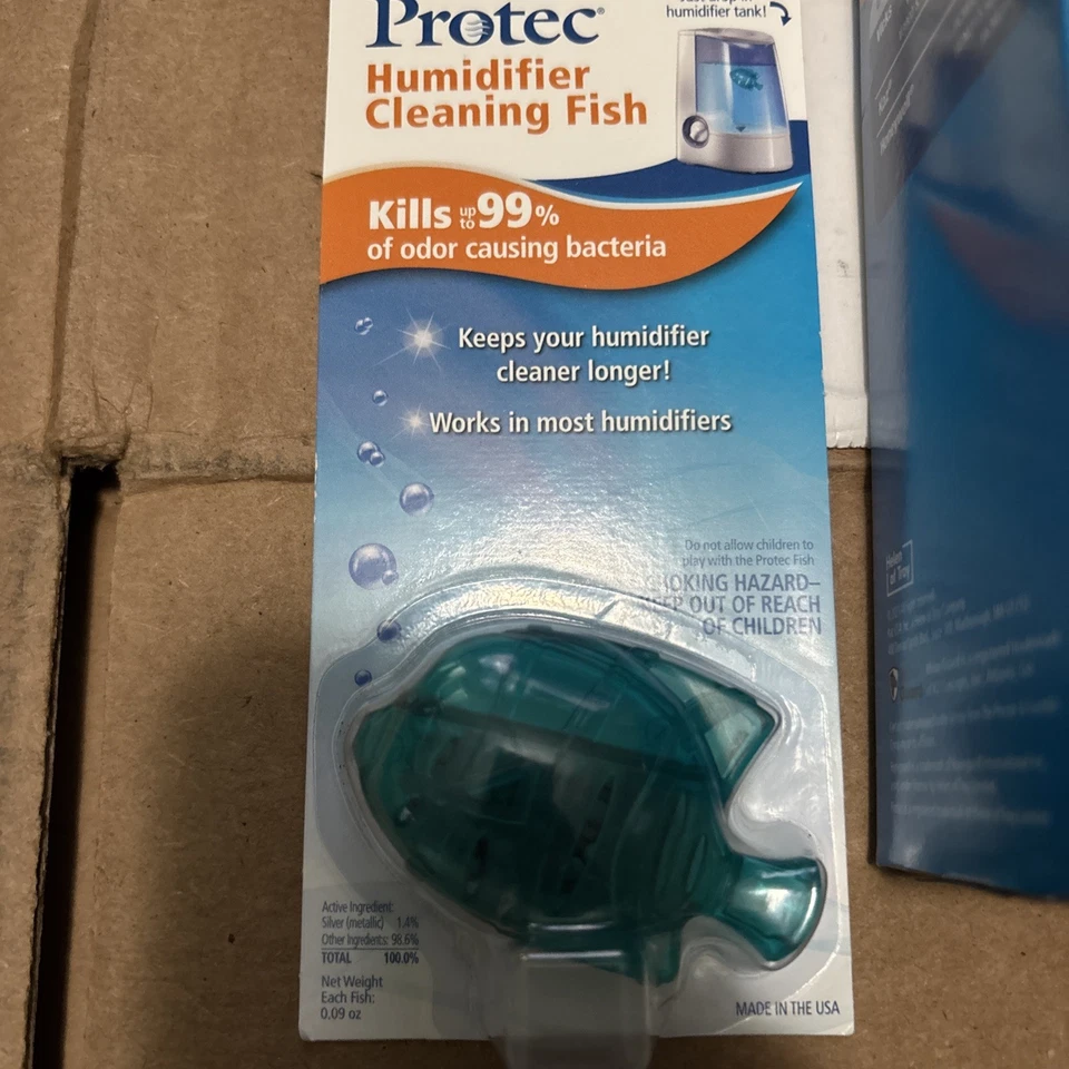 Bundle Protec Extended Life Humidifier Filter #PWF2 + 1 Cleaning Fish New In Box - Image 4 of 4