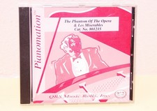 QRS Pianomation CD - The Phantom Of The Opera  Les Miserables 801215 -