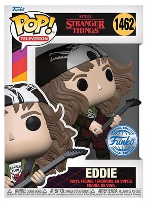 Funko POP! Television Stranger Things #1462 Eddie With Guitar