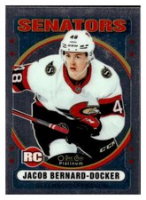 2021-22 O-Pee-Chee Platinum #R-80 Jacob Bernard-Docker Pee-Chee Platinum - Retro