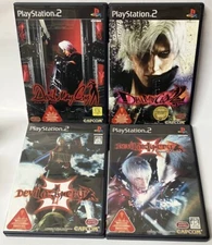 Devil May Cry 1 2 3 & Special Edition set Sony Playstation2 PS2 Japanese ver