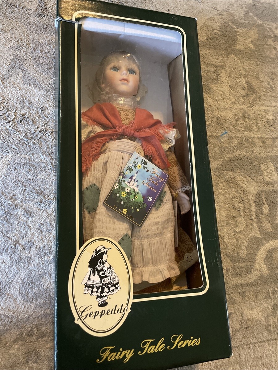 Vintage Geppeddo Doll Cinderella the Maid Fairy Tale Series Doll