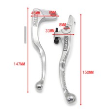 Brake Clutch Levers for suzuki DR250 DR-Z400 DR350 DR-Z250 DR350S TSR125 DR350SE