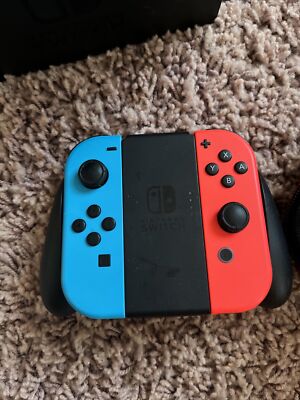 Nintendo Switch HAC-001(-01) Handheld Console - 32GB - Neon Blue