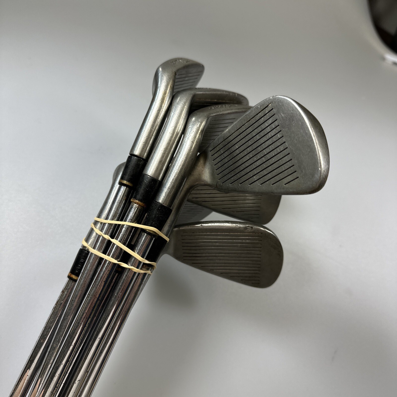 Titleist DTR Iron set. Right handed. Regular flex steel. 3SW. No 9