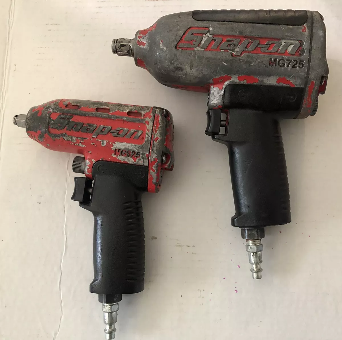 Snap on air online impact wrench mg725