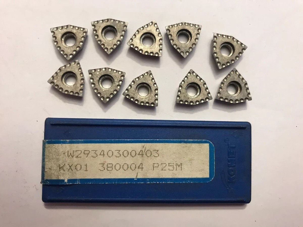 Komet Carbide Inserts W29340300403 KX01 380004 P25M Qty 10 | eBay