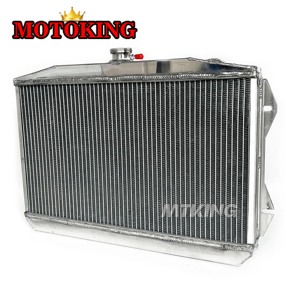 Radiador de aluminio para Sunbeam Alpine Series V 1,7 L I4 1965-1968 1966 1967 MT Foto 4 de 4