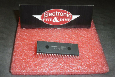 LA7672 SANYO  Color TV Signal Processor for NTSC Systems PLL Detection IC