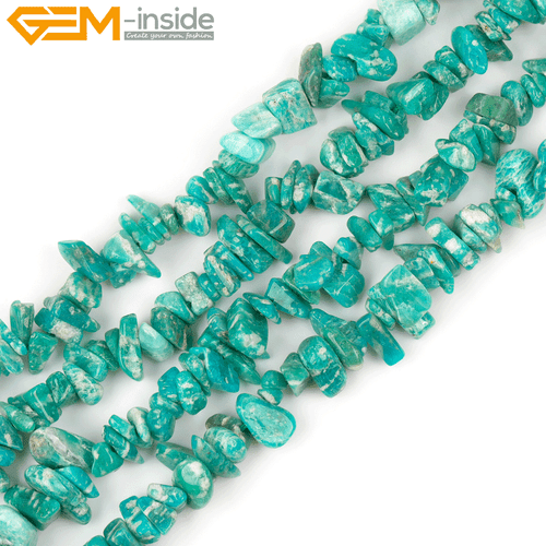 6x8mm Natural Stone Chips Beads For Jewelry Making 15" Wholesasle Loose Beads - Picture 8 of 195