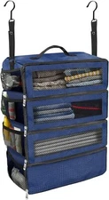 Suitcase Organizer, Travel Luggage Organizer Portable Medium, Navy blue 