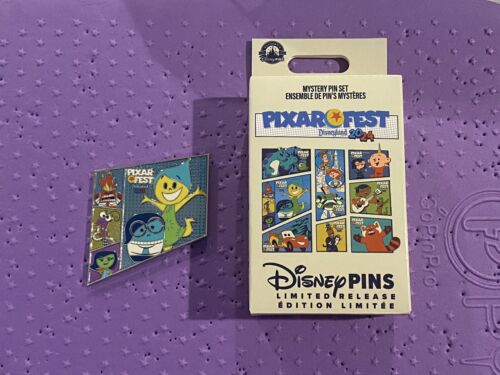 Disneyland Resort Pixar Fest Mystery pin Inside Out Joy Sadness - Picture 1 of 3