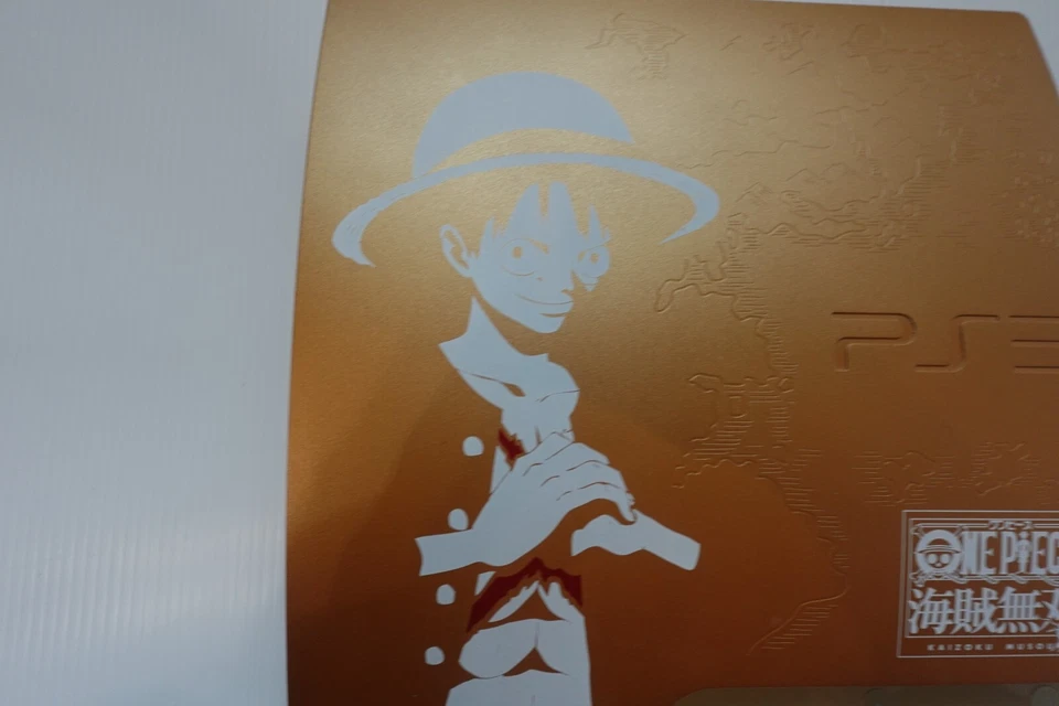 Consola Sony PlayStation 3 PS3 One Piece DORADA 320GB Solo Edición LIMITADA Foto 3 de 4