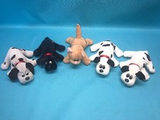 Vintage Lot of 1986 Tonka Pound Puppies 8 Inch rare toys puppy  kitty brown